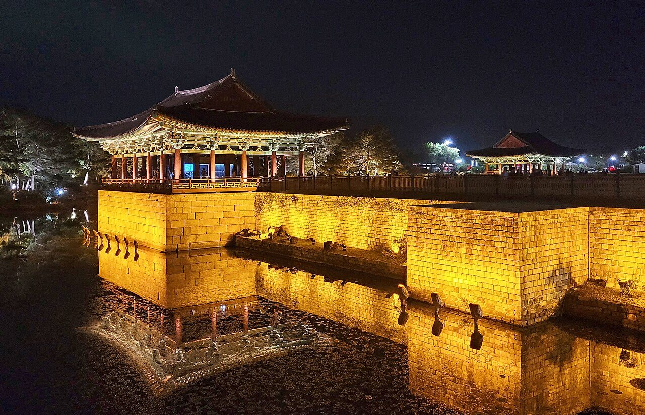 경주 동궁과 월지 풍경