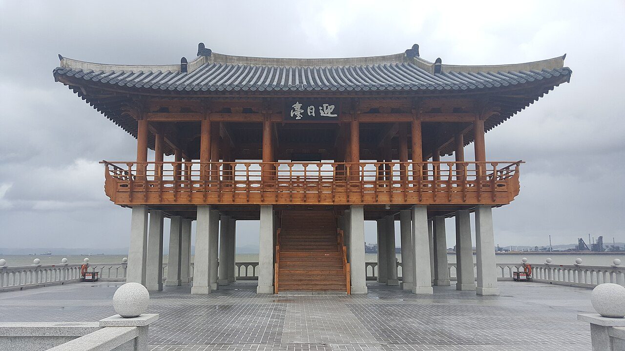 포항 영일대 풍경